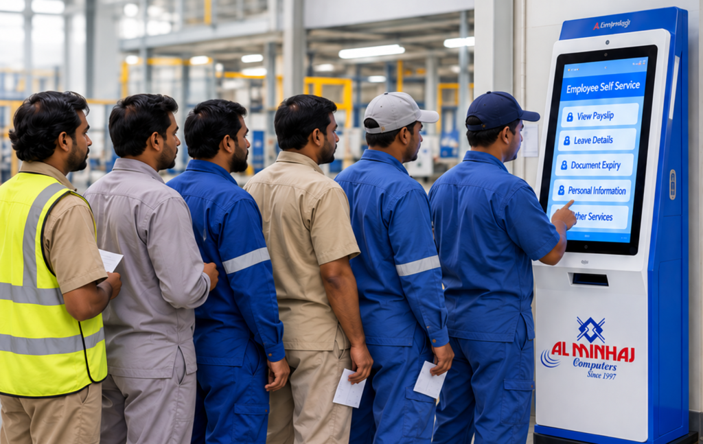 Admin Self-Service Kiosk