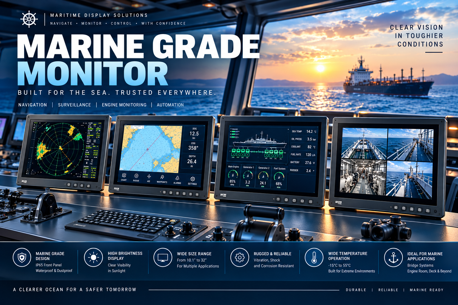 Marine grade Monitors