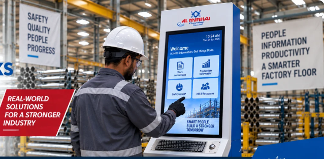 Industrial Self-Service Kiosk for the Factory Floor